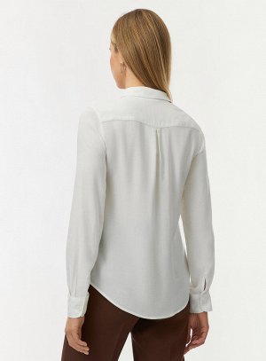 Блузка базовая из вискозы