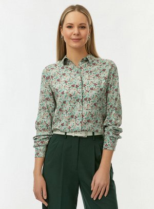 Блузка базовая из вискозы