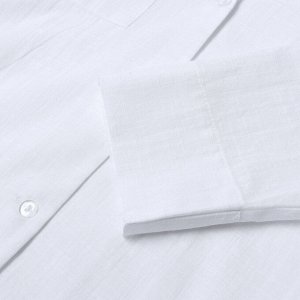 Пижама женская (рубашка и шорты) KAFTAN Linen, белый