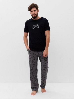 Пижама мужская KAFTAN "Game" размер, черный