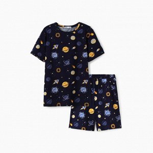 Пижама мужская (футболка и шорты) KAFTAN Space