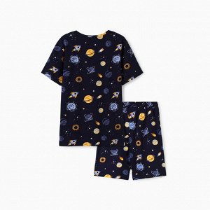 Пижама мужская (футболка и шорты) KAFTAN Space