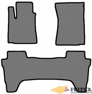 Ковры салонные Toyota Tundra Double Cab (02.2007-) левый руль