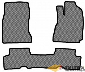 IVITEX Ковры салонные Toyota Wish 1+2 ряд 4WD (04.2009 - 2017) правый руль