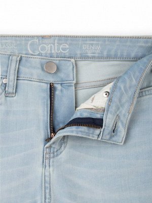Conte Ультракомфортные прямые джинсы с высокой посадкой CON-45 CON-45