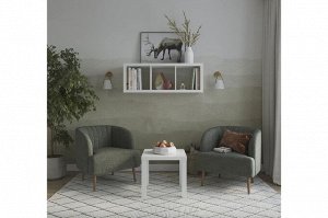 ФОРА 3 Стеллаж, белый. 112х42х38см