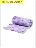 Shower Towel Мочалка-полотенце для душа Цветочек Happy clean day , 1шт
