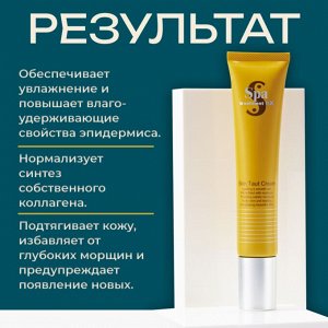 Крем для лица с коллагеном и гиалуроновой кислотой для интенсивного увлажнения и упругости кожи Spa Treatment eX Skin Taut Cream