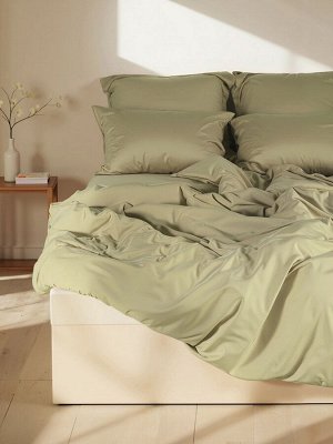 Пододеяльник SL Home Modal 150x220 см, оливковый
