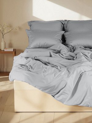 Пододеяльник SL Home Modal 150x220 см, светло-серый
