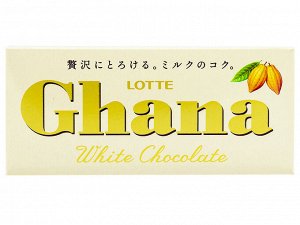 Шоколад ГАНА белый, Lotte, 45гр.