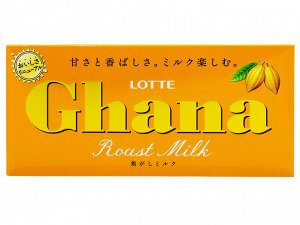 Шоколад ГАНА топлёное молоко, Lotte, 50гр.