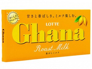 Шоколад ГАНА топлёное молоко, Lotte, 50гр.