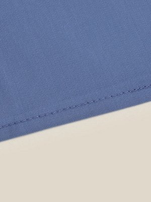 Простыня на резинке SL Home Modal 180x200+30 см, синяя