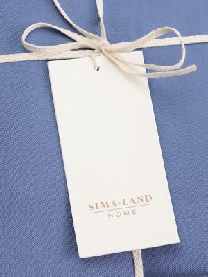 Простыня на резинке SL Home Modal 180x200+30 см, синяя