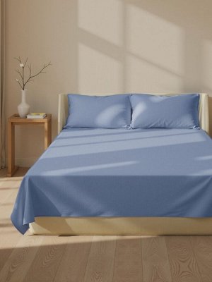 Простыня 1.5 спальная SL Home Modal, 160x235 см, синяя, модал
