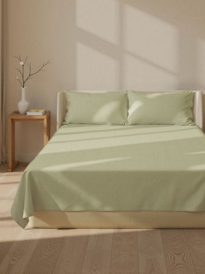 Простыня 1.5 спальная SL Home Modal, 160x235 см, оливковая, модал