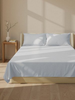 Простыня 1.5 спальная SL Home Modal, 160x235 см, светло-серая, модал