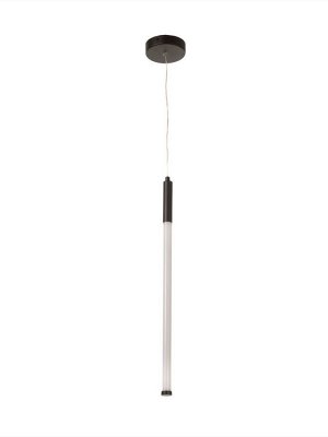 Светильник потолочный BayerLux «Крайс», LED, 15 Вт, 4000К, черный, 10x10x51.5-200 см
