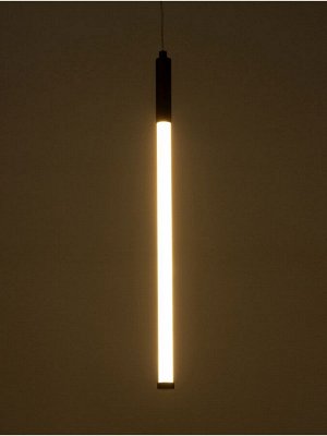 Светильник потолочный BayerLux «Крайс», LED, 15 Вт, 4000К, черный, 10x10x51.5-200 см