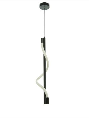 Светильник потолочный BayerLux «Аланед», LED, 14 Вт, 4000К, черный, 15x15x63-203 см
