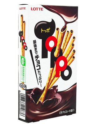 Палочки бисквитные "ТОППО" с ванильной начинкой, Thai Lotte, 40г.
