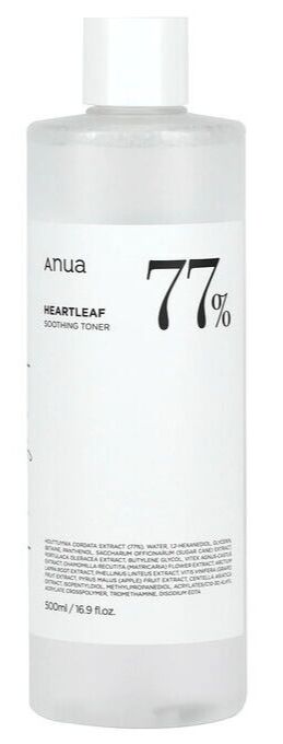 Тонер для лица с успокаивающим действием Anua Heartleaf 77% Soothing Toner 250мл