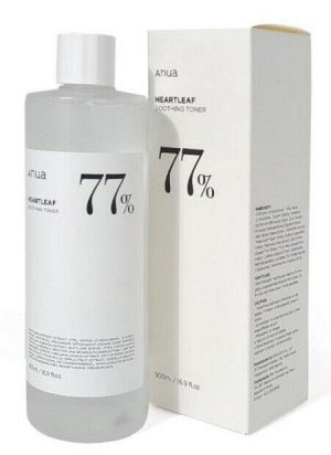 Тонер для лица с успокаивающим действием Anua Heartleaf 77% Soothing Toner 250мл