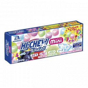 Конфеты  жевательные Hi-Chew Mini 4 вкуса, Morinaga, 40г.