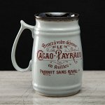 Кружка Прованс &quot;Le Cacao Payraud&quot;, бежевая, 0.6 л, микс