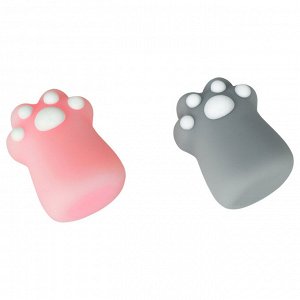 Ластик MESHU "Paw", ПВХ, 35х30х75мм, стильный и практичный, 1 шт, цвет в ассортименте