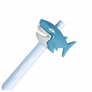 Карандаш механический MESHU "Shark", 0,7мм, ассорти, с топпером, стильный аксессуар,1 шт, цвет в ассортименте