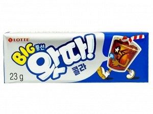 Резинка жевательная КОРЕЯ * WHATTA COLA, пластинки, 23г