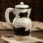 Кувшин &quot;Подсолнух&quot;, 1,5 л, под шамот