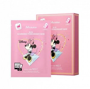 JM Solution Маска тканевая с гранатом – Disney collection selfie pomegranate mask, 10 штук
