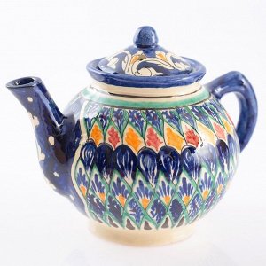 Чайник заварочный Риштанская Керамика «Узоры», 1 л, МИКС
