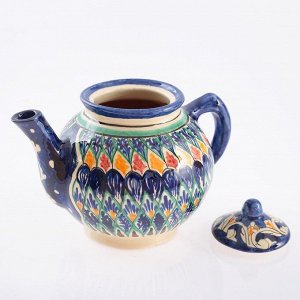 Чайник заварочный Риштанская Керамика «Узоры», 1 л, МИКС