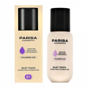 Parisa (620594) Тональный крем "Silky Touch" 30мл № 01, слоновая кость  $  NEW
