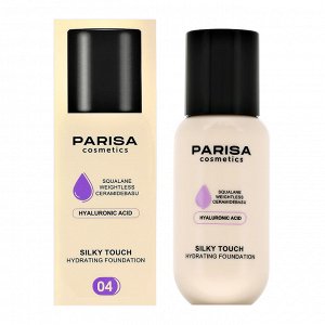 Parisa (620624) Тональный крем "Silky Touch" 30мл № 04, кремовый нюд $  NEW