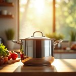 Кастрюли и ковши из нержавеющей стали Жаровни