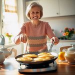 Сковороды блинные с мраморным антипригарным покрытием