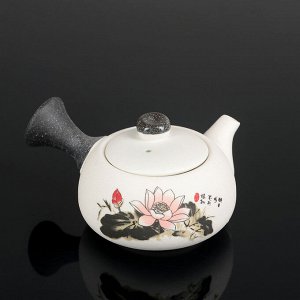 Набор для чайной церемонии «Нежный цветок», 7 предметов: чайник 180 мл, 6 чашек 70 мл