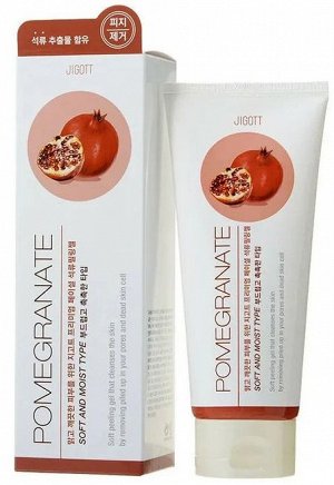 Пилинг-гель с экстрактом граната Jigott Premium Facial 180мл