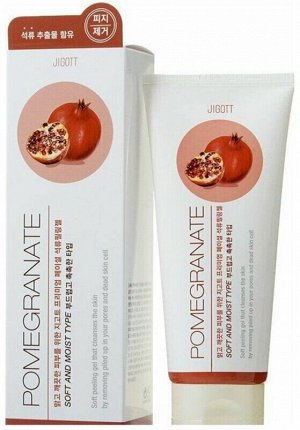 Пилинг-гель с экстрактом граната Jigott Premium Facial 180мл