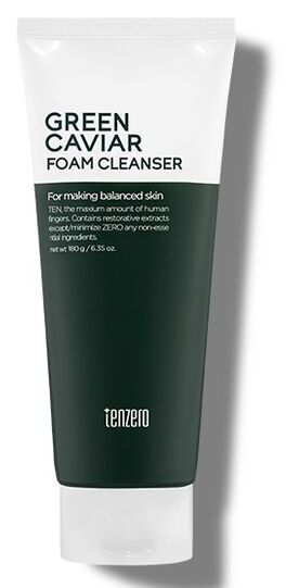 Пенка для умывания с экстрактом зеленой икры Tenzero 180г