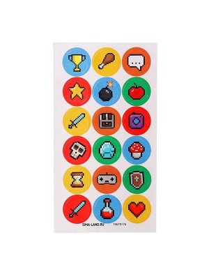 Игрушка - сюрприз Funny box «Мой мир»: детский брелок, наклейки