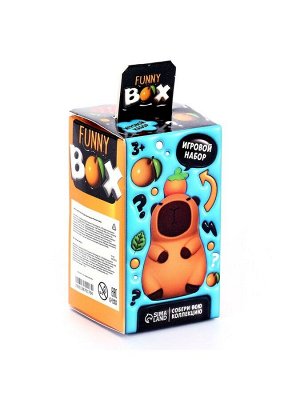 Игрушка - сюрприз Funny box «Капибарочки»: детский брелок, наклейки