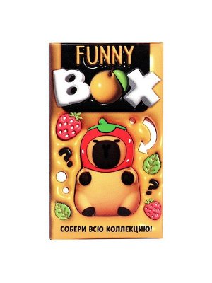 Игрушка - сюрприз Funny box «Капибарочки»: детский брелок, наклейки