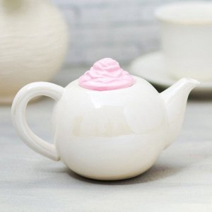 Чайник керамический «Доброе утро, любовь моя», 350 мл