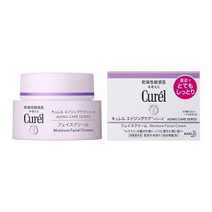Разглаживающий и глубоко увлажняющий крем с аллантоином Kao Curel Aging Care Series Moisture Cream